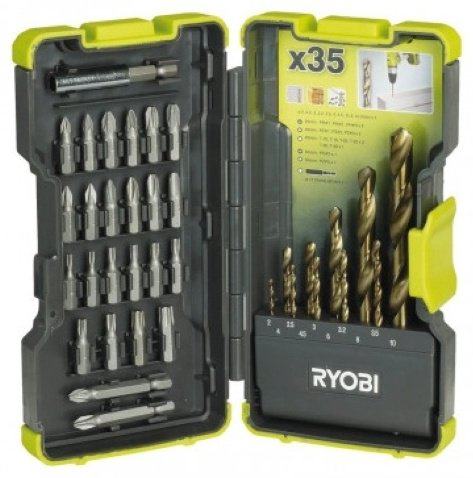 Набор оснастки строительный 35 в 1 RYOBI RAK35HSSSD 5132002256