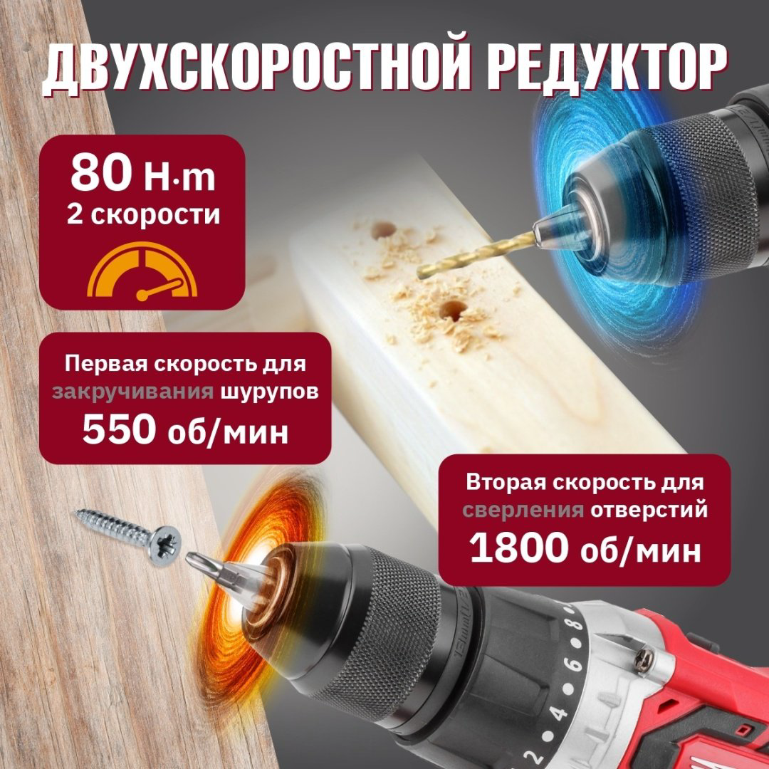 WORTEX дрель-шуруповерт BD 2030 Dli BD2030Dli0029 купить,NaN