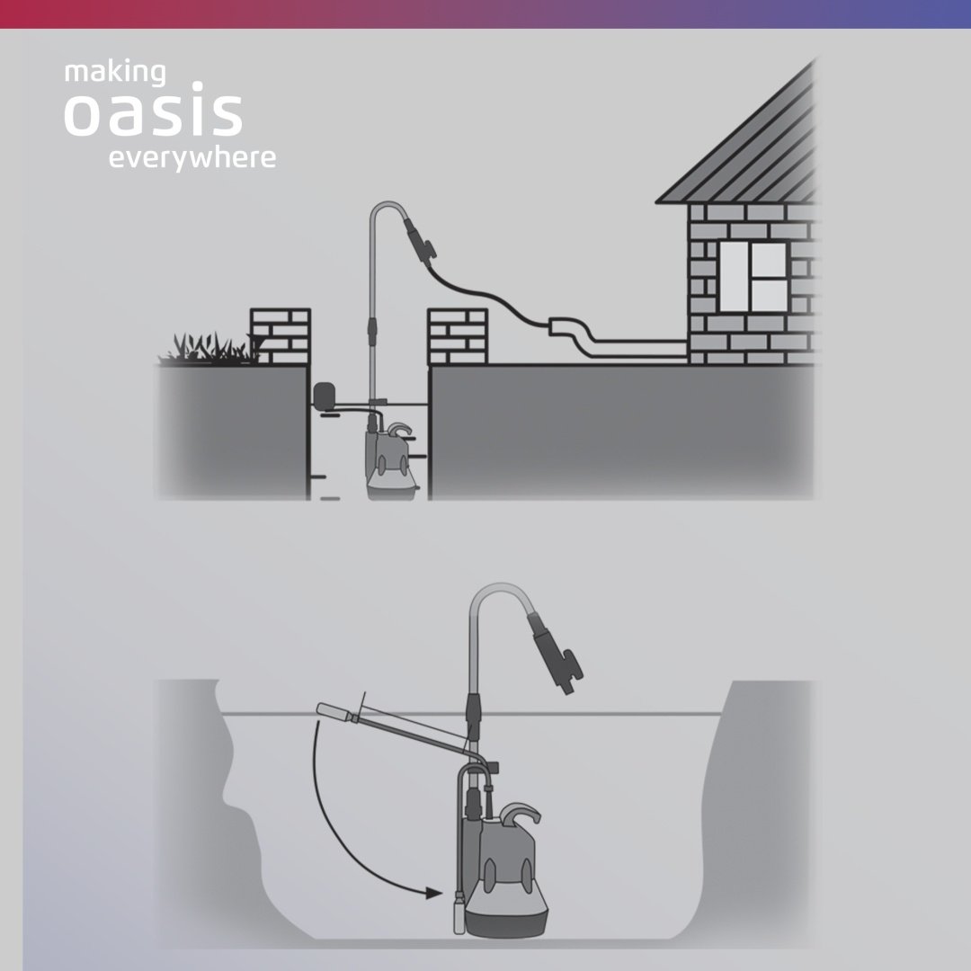 Насос погружной дренажный центробежный Oasis DB 67/11