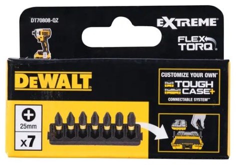 DeWALT набор бит DT70808 7 шт купить,0