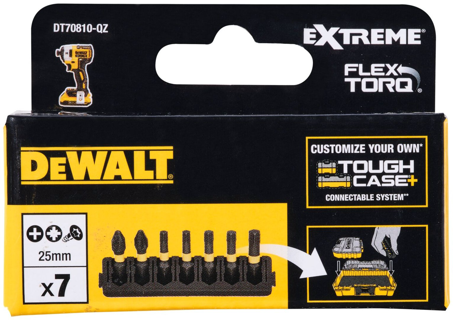 DeWALT набор бит DT70810 7 шт купить,NaN
