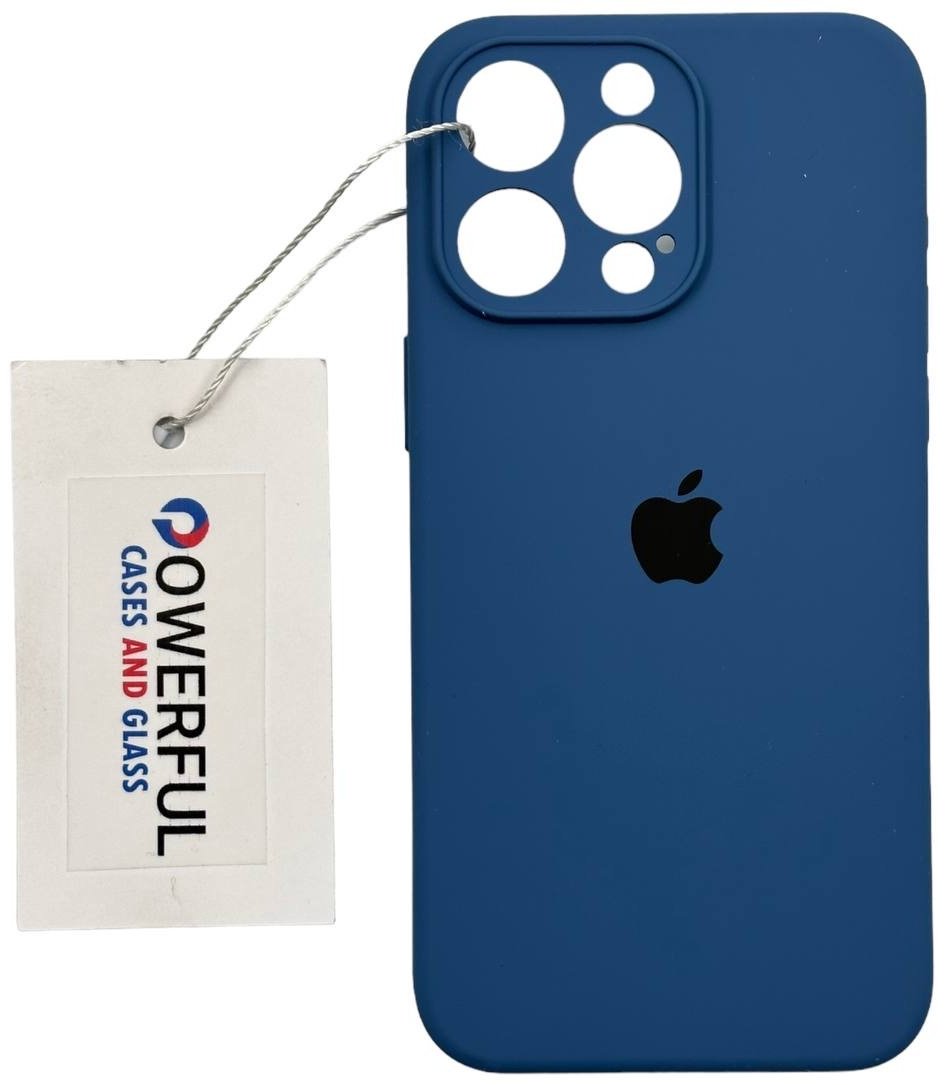 Чехол POWERFUL для Apple iPhone 15 Pro Max синий купить,479