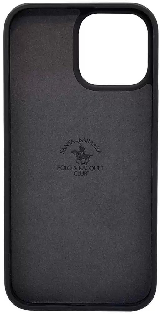 Чехол Santa Barbara Polo & Racquet Club для Apple iPhone 13 Pro черный - ForteMarket Чехол Santa Barbara Polo & Racquet Club для Apple iPhone 13 Pro черный купить,520