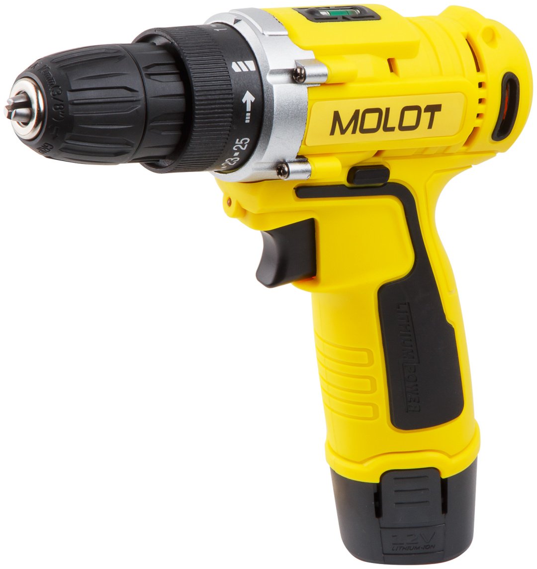 MOLOT дрель-шуруповерт MBD 1213-1 Li (MBD12131Li0029) 12 В