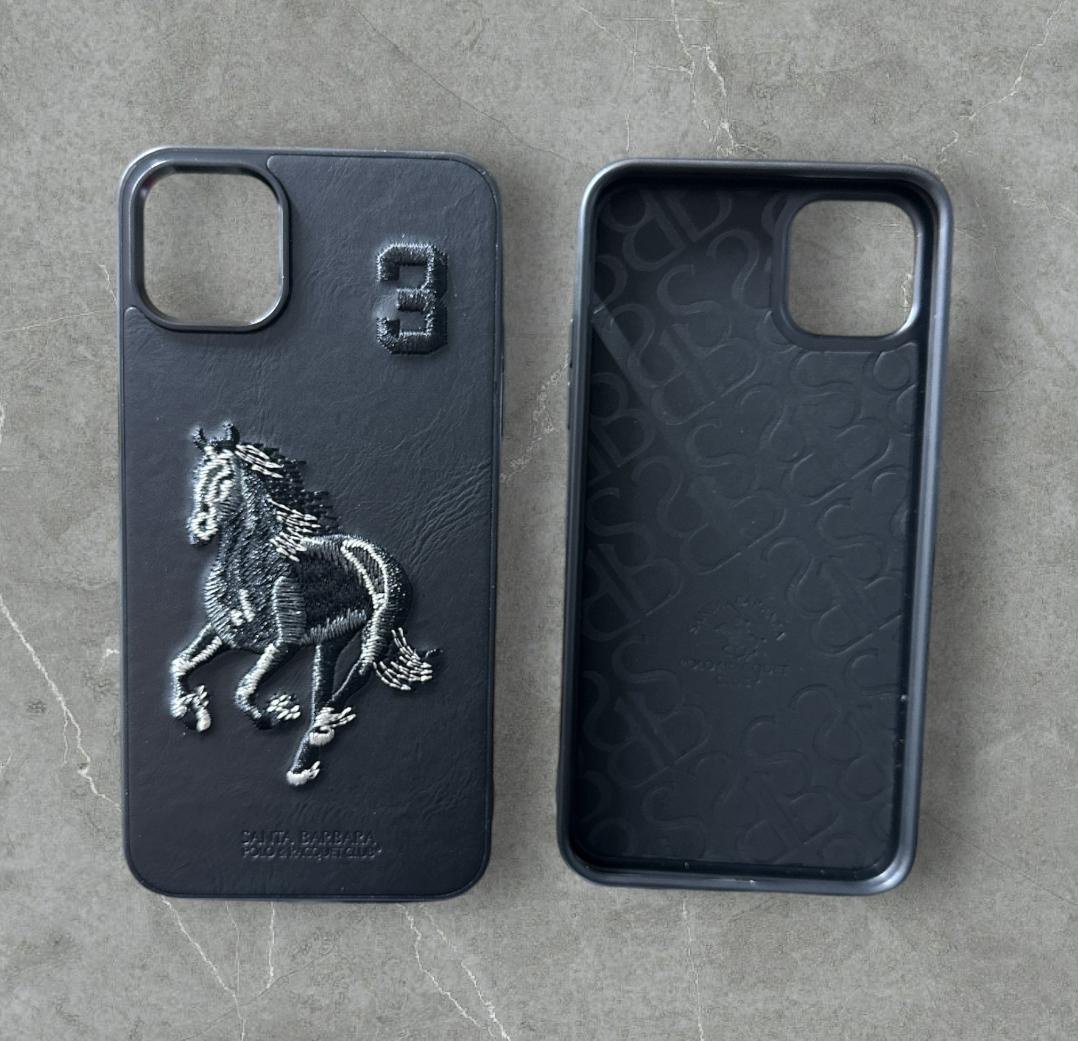 Чехол Santa Barbara Polo & Racquet Club для Apple iPhone 12 Pro Max черный купить,761