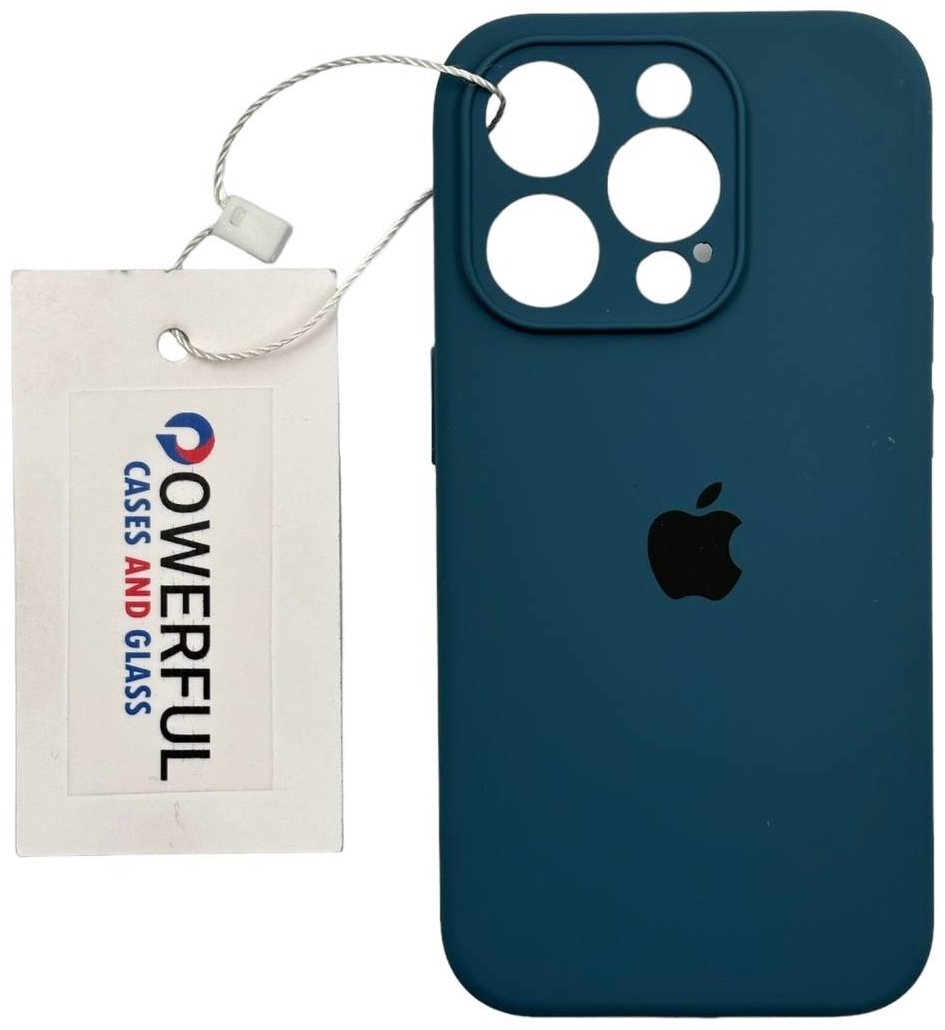Чехол POWERFUL для Apple iPhone 15 Pro синий - ForteMarket Чехол POWERFUL для Apple iPhone 15 Pro синий купить,783