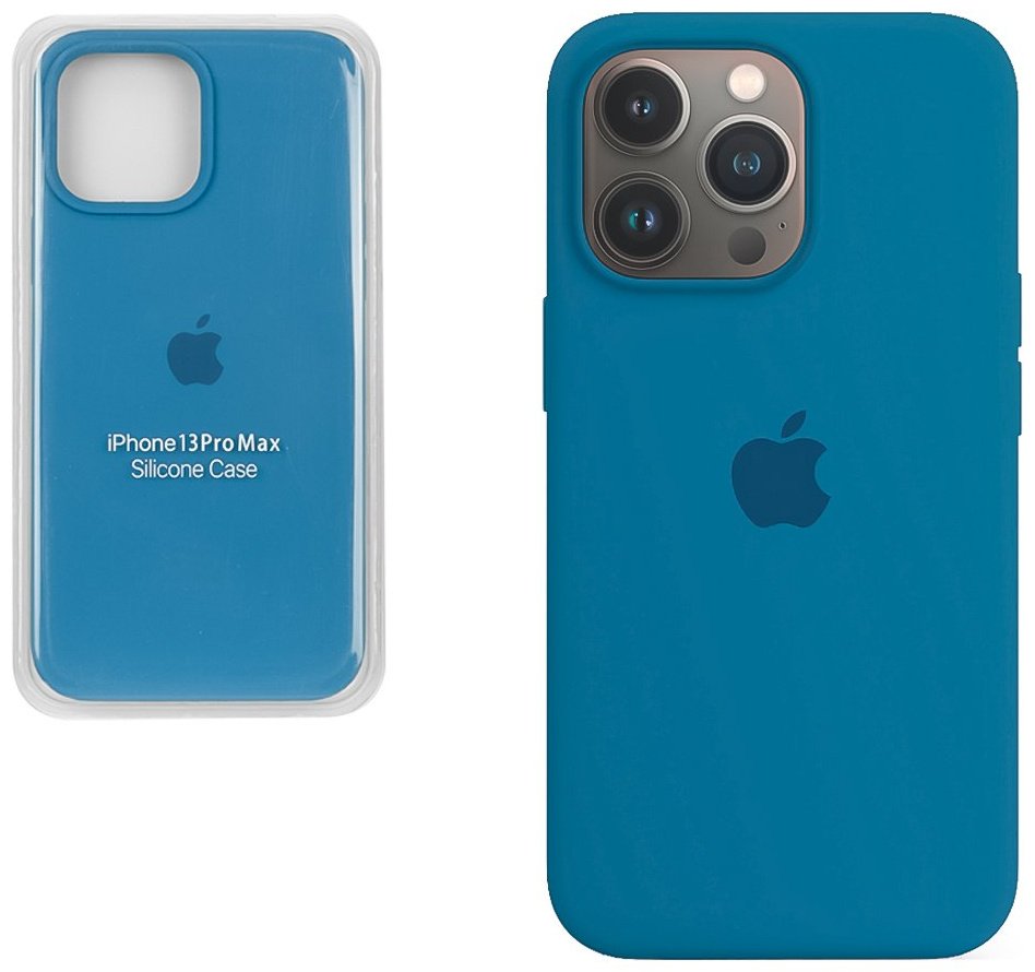 Чехол Silicon Power для Apple iPhone 13 Pro Max голубой купить,649