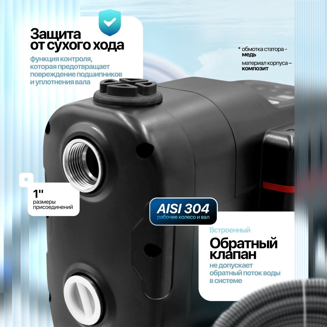 Насос поверхностный насосная станция центробежный A&amp;P AP118D001 купить,NaN