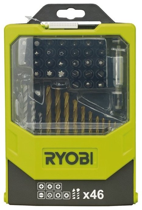 Набор оснастки строительный 46 в 1 RYOBI RAK46MIX 5132002686