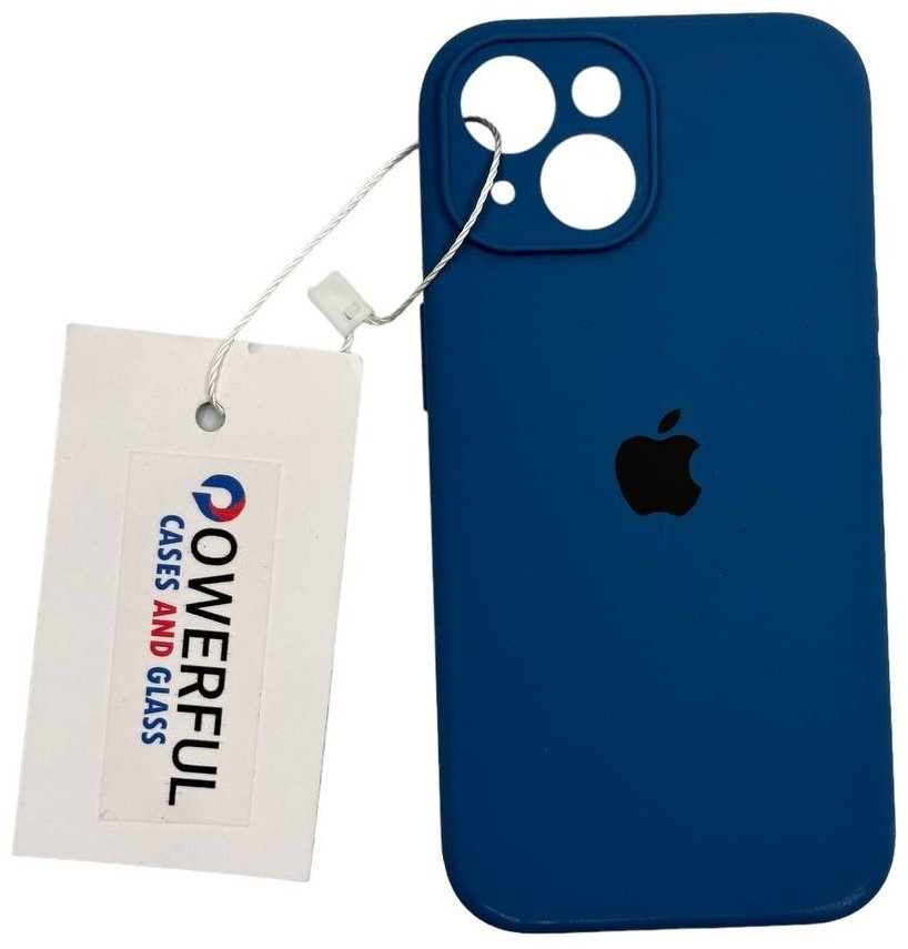 Чехол POWERFUL для Apple iPhone 15 синий купить,987