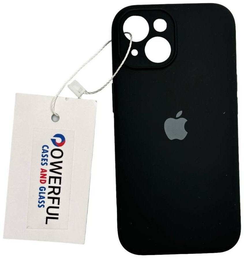 Чехол POWERFUL для Apple iPhone 15 черный купить,785