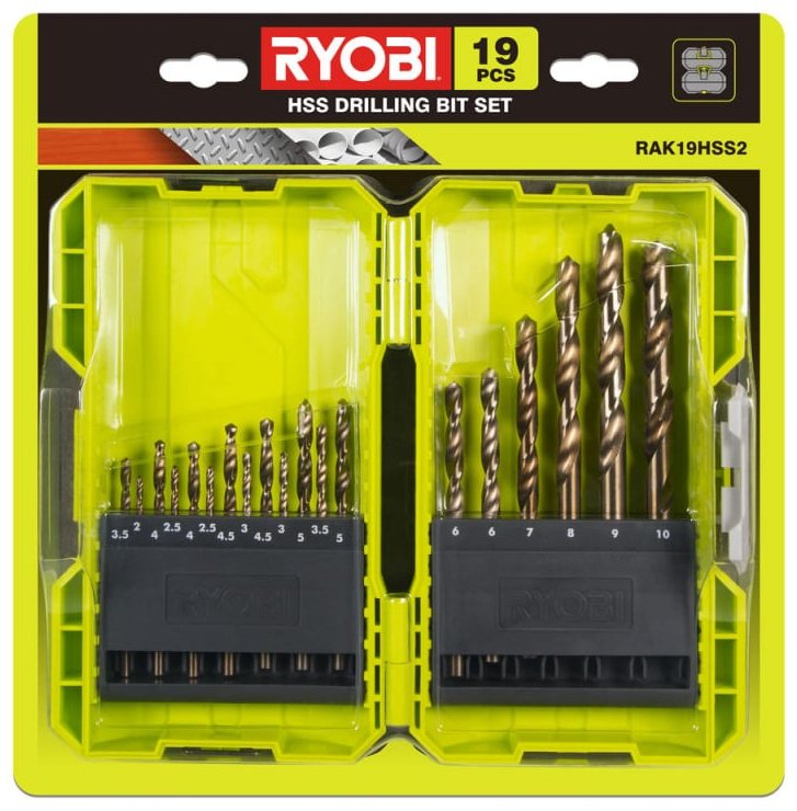 Набор оснастки универсальный 19 в 1 RYOBI RAK19HHS2 5132004390 купить,NaN