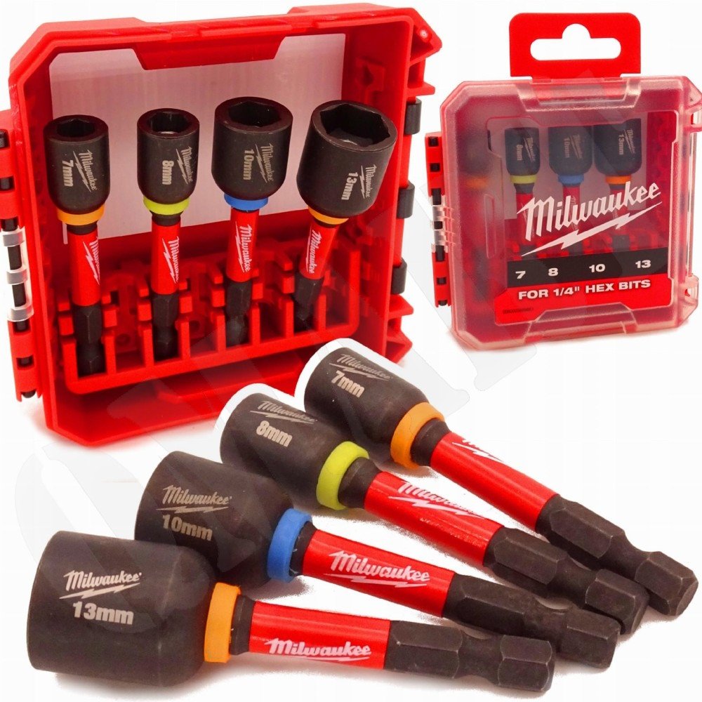 Набор оснастки строительный 4 в 1 Milwaukee SHOCKWAVE IMPACT DUTY 4932492445 купить,0