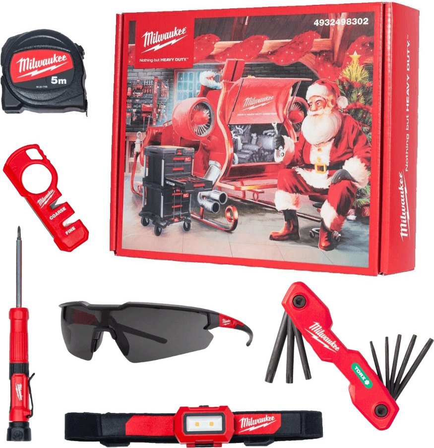 Набор оснастки универсальный 6 в 1 Milwaukee CHRISTMAS 4932498302 купить,NaN