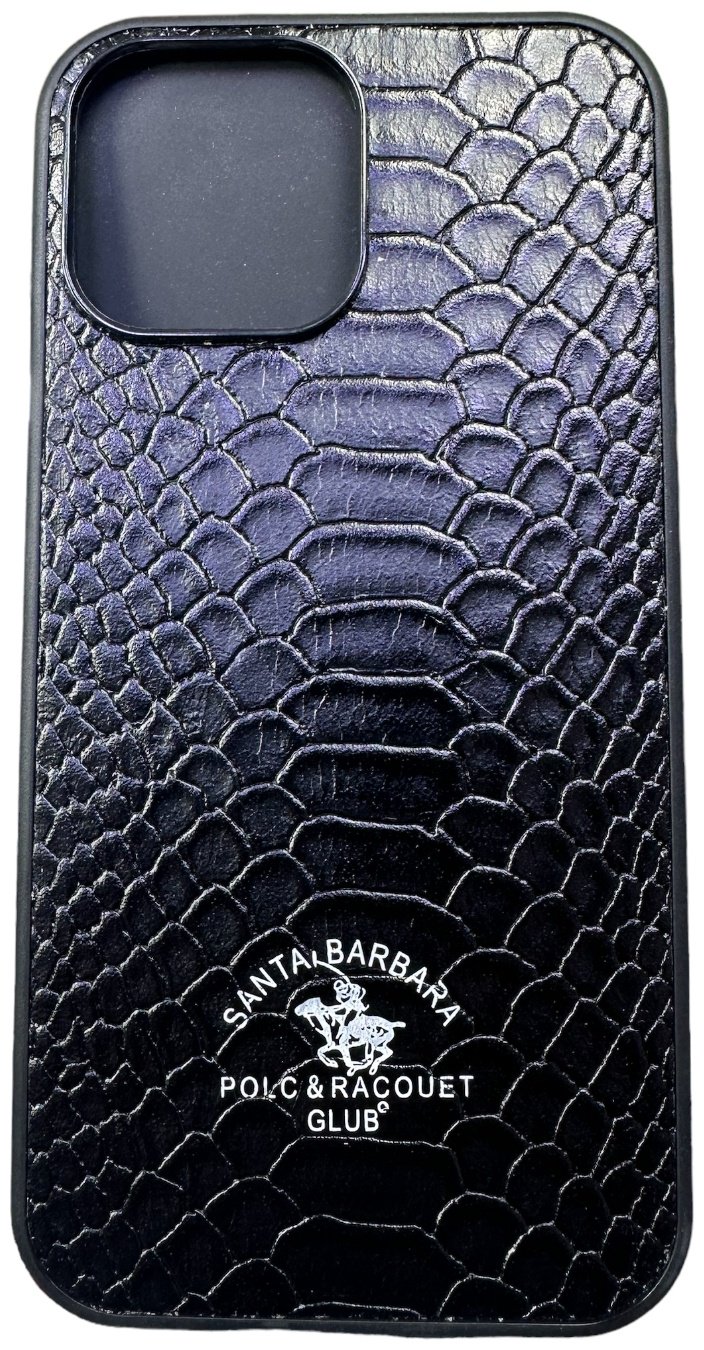Чехол Santa Barbara Polo & Racquet Club для Apple iPhone 13 Pro Max черный - ForteMarket Чехол Santa Barbara Polo & Racquet Club для Apple iPhone 13 Pro Max черный купить,1070