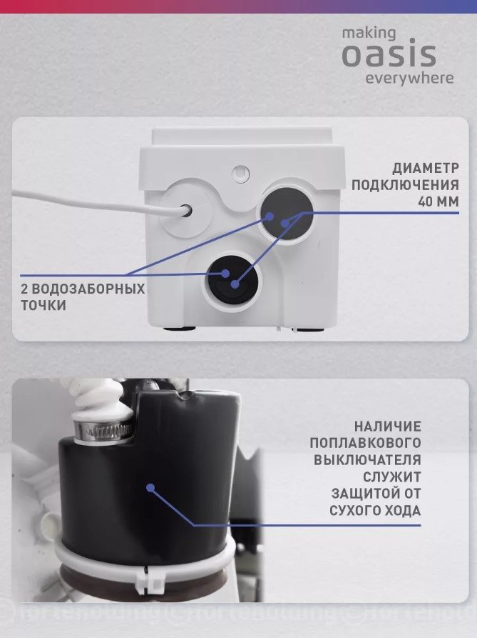 Насос поверхностный Oasis SD - 250 купить,NaN