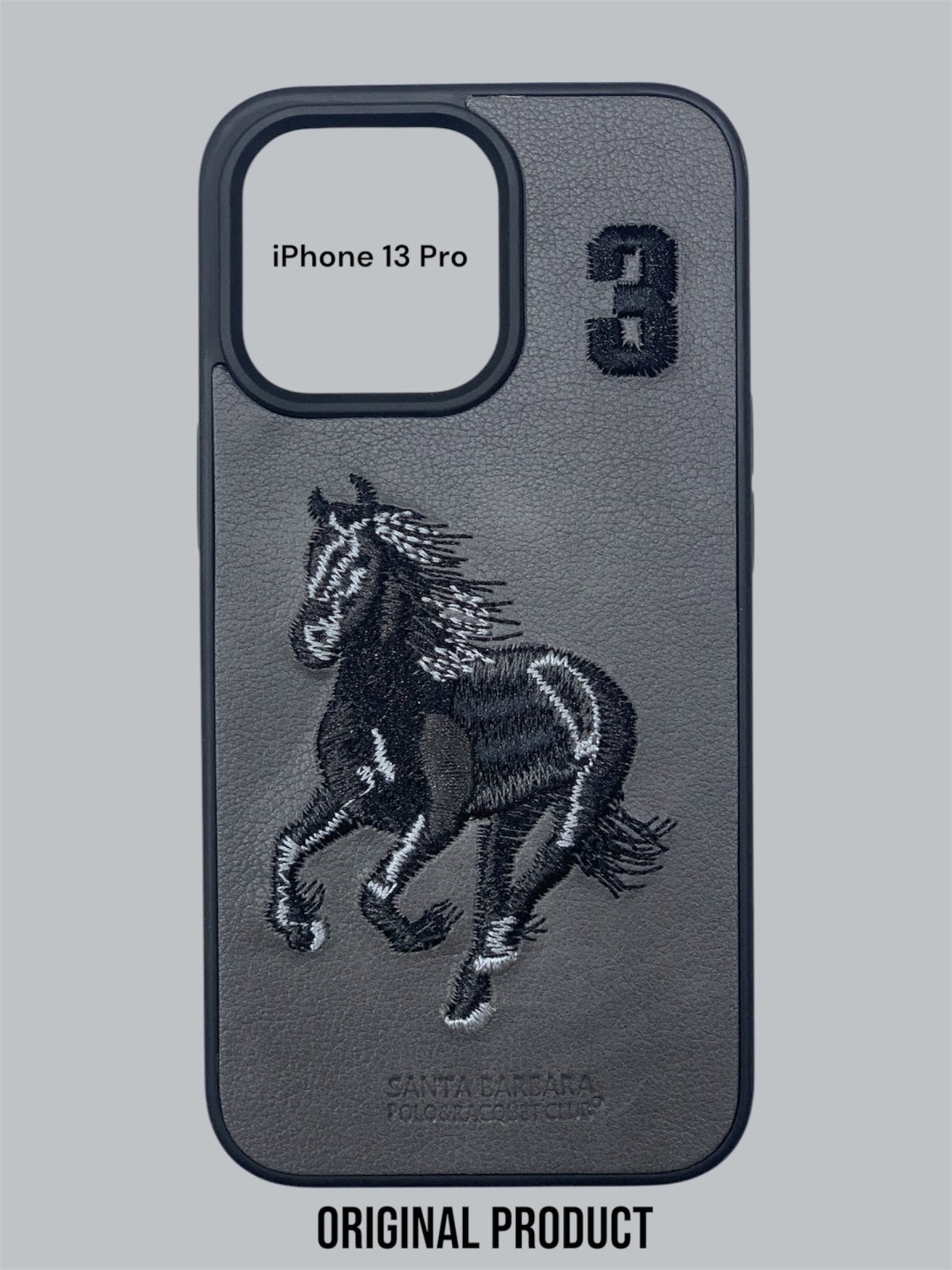 Чехол Santa Barbara Polo & Racquet Club для Apple iPhone 13 Pro серый купить,993