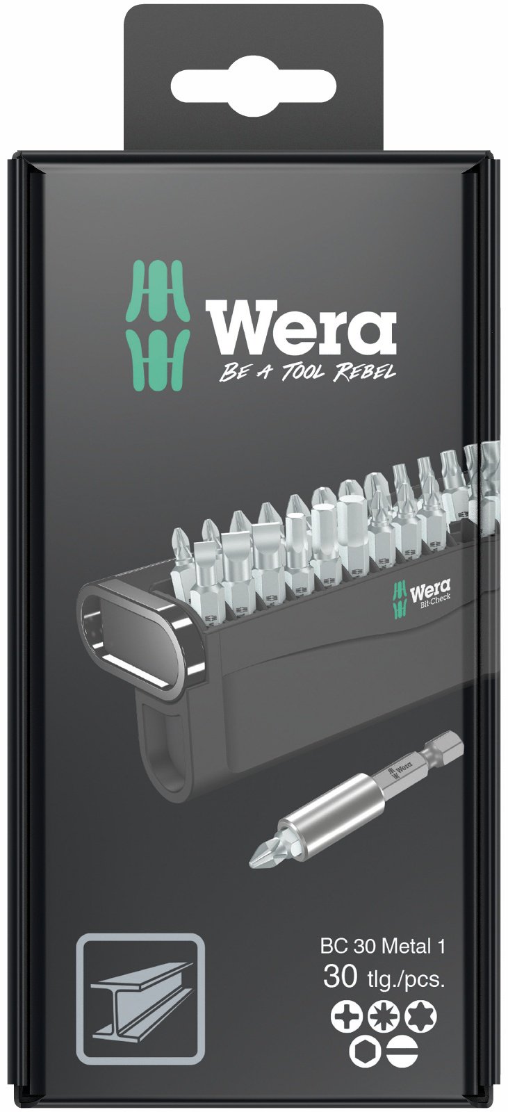 Wera набор бит 05057440001 30 шт