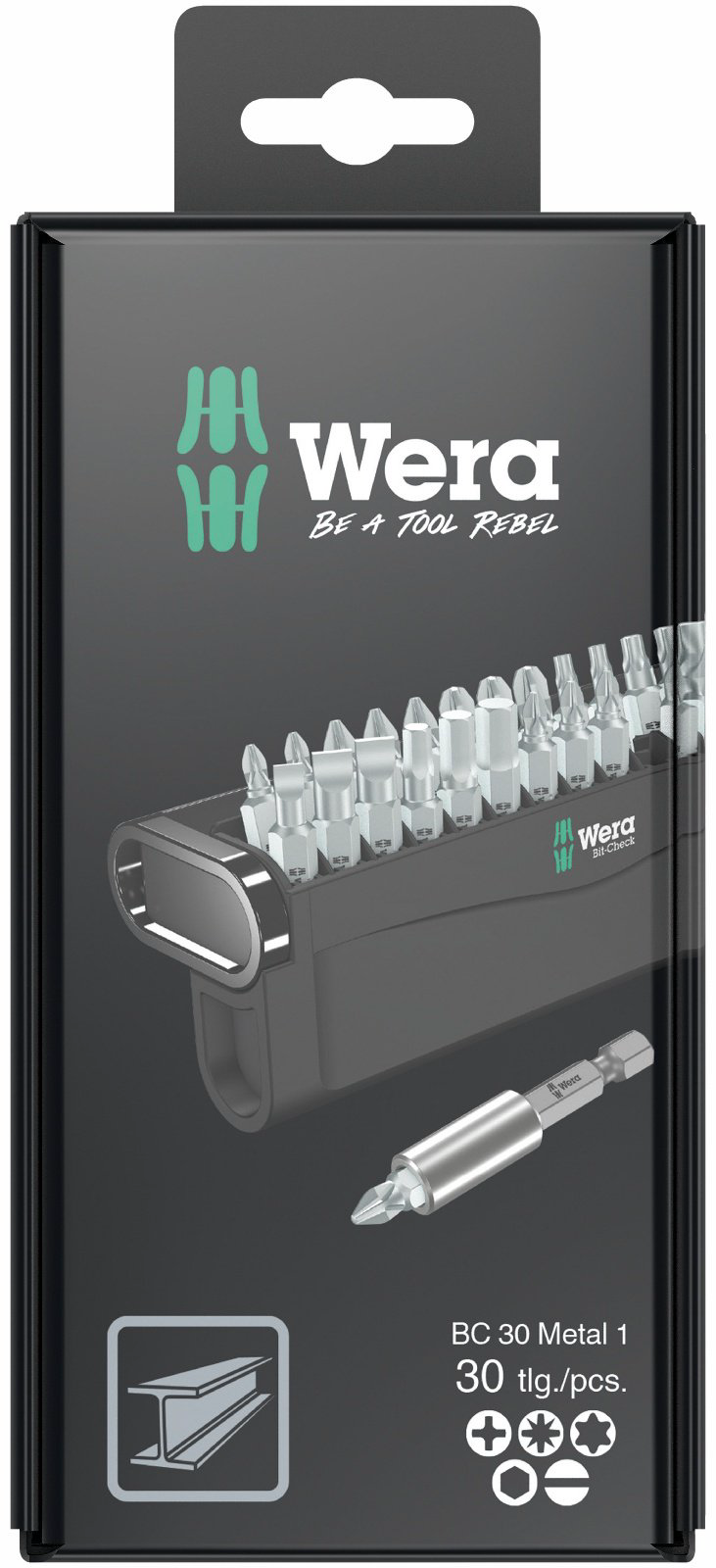 Wera набор бит 05057440001 30 шт