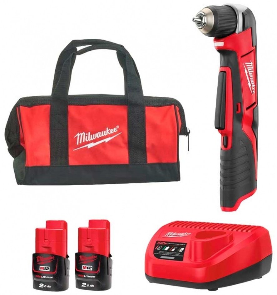 Milwaukee дрель-шуруповерт C12 RAD-202B 4933441215 12 В купить,NaN