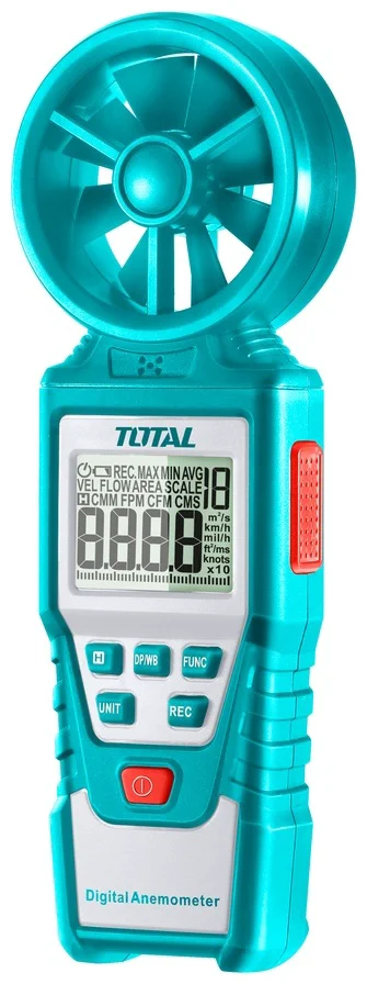 Анемометр Total TETAN01 бирюзовый купить,NaN