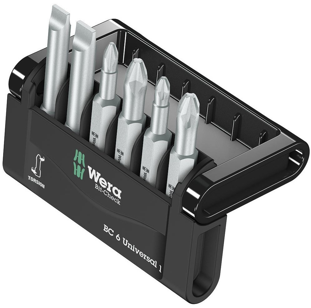 Wera набор бит 05056474001 6 шт