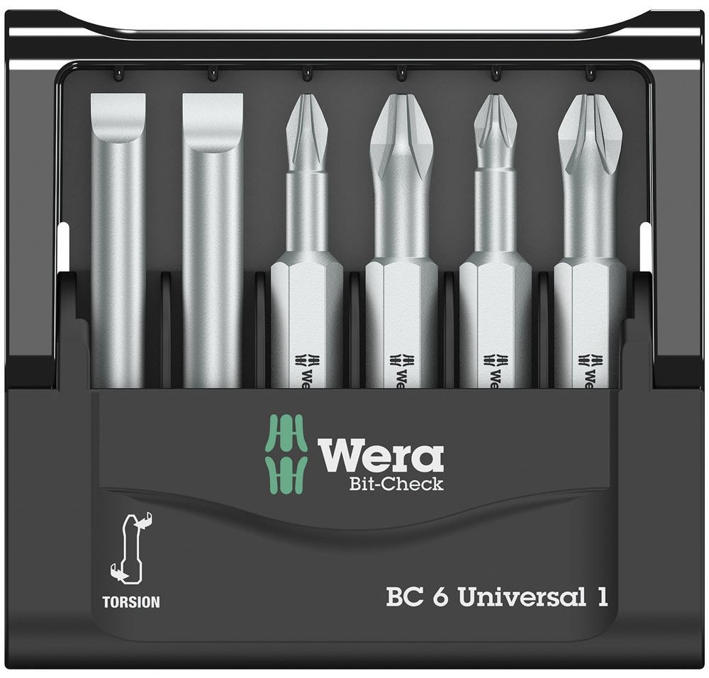 Wera набор бит 05056474001 6 шт