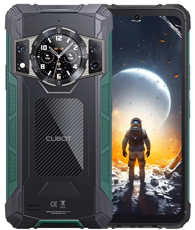 Смартфон Cubot KingKong Ace 2 6/128Gb Black Green