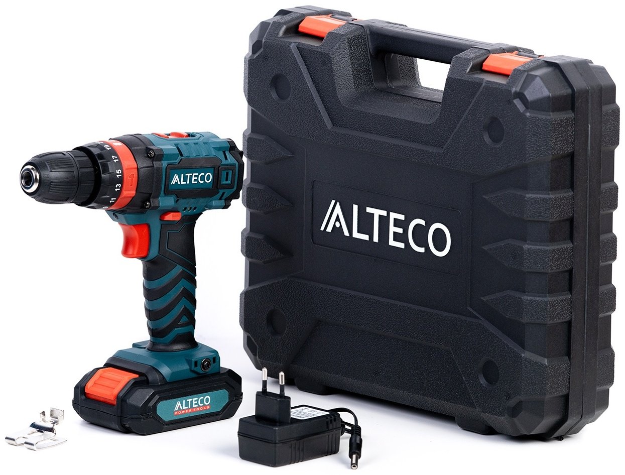 ALTECO дрель-шуруповерт CID 2110.1 Li 21 В купить,0