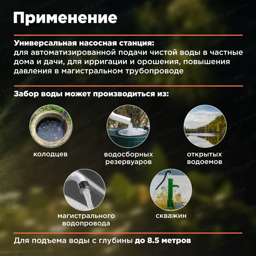 Насос поверхностный ECO GFI-904 купить,NaN
