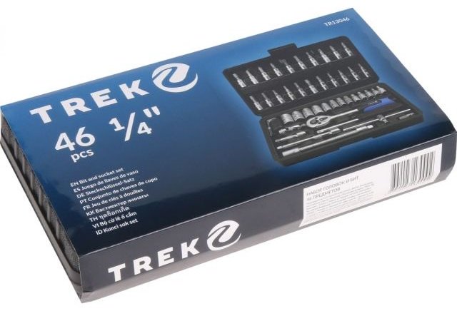 Набор инструментов автомобильный 46 в 1 TREK TR13046