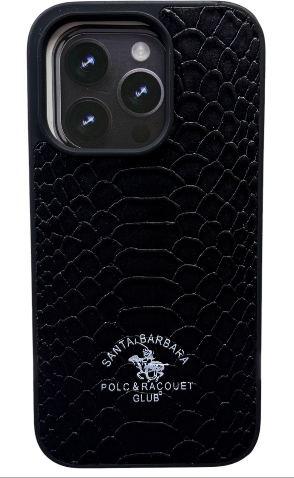 Чехол Santa Barbara Polo & Racquet Club для Apple iPhone 14 Pro черный - ForteMarket Чехол Santa Barbara Polo & Racquet Club для Apple iPhone 14 Pro черный купить,2454