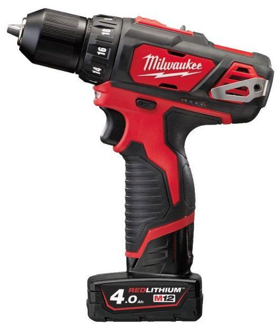 Milwaukee дрель-шуруповерт M12 BDD-402C 4933441925