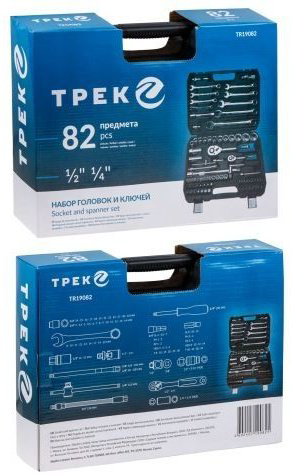 Набор инструментов и оснастки автомобильный 82 в 1 TREK TR19082 купить,NaN