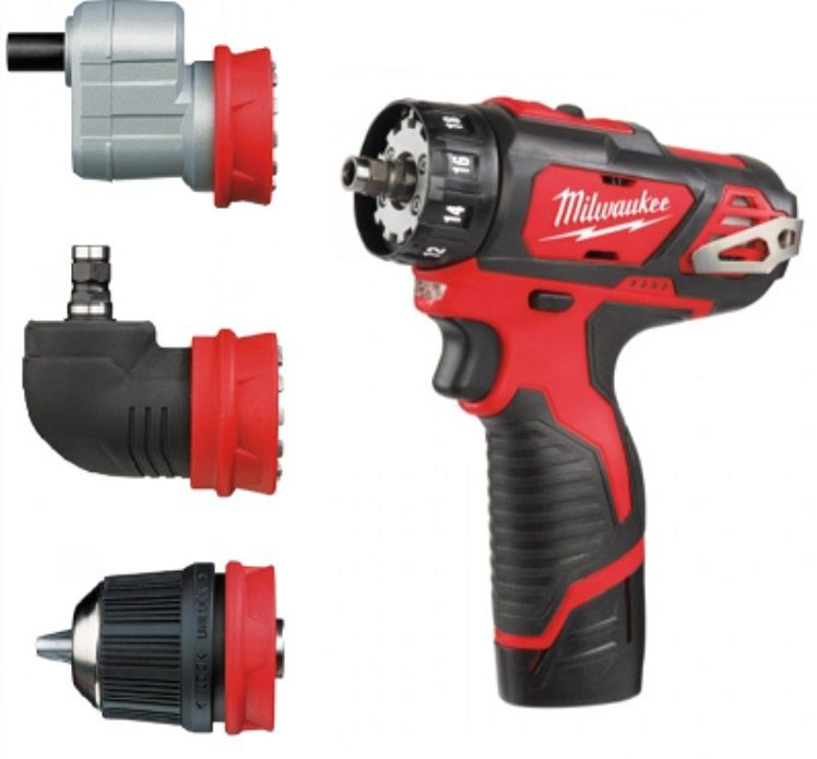 Milwaukee дрель-шуруповерт M12 BDDXKIT-202C 4933447836 купить,NaN