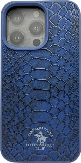 Чехол Santa Barbara Polo & Racquet Club для Apple iPhone 15 Pro Max синий купить,976