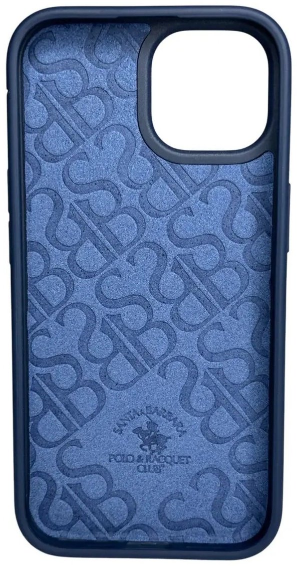 Чехол Santa Barbara Polo & Racquet Club для Apple iPhone 15 Pro Max синий купить,976