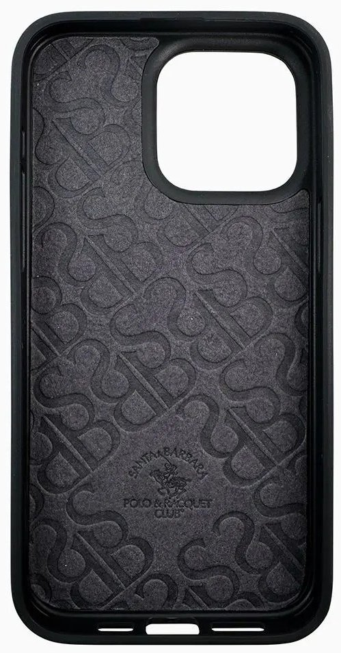 Чехол Santa Barbara Polo & Racquet Club для Apple iPhone 15 Pro Max черный купить,1180
