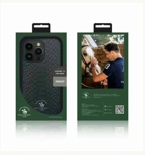 Чехол Santa Barbara Polo & Racquet Club для Apple iPhone 15 Pro Max черный - ForteMarket Чехол Santa Barbara Polo & Racquet Club для Apple iPhone 15 Pro Max черный купить,520
