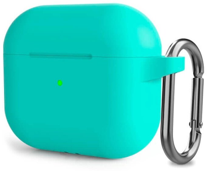 Чехол Silicone Case для Apple AirPods 3 бирюзовый