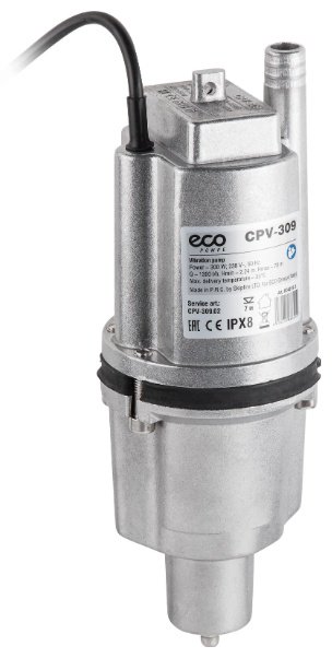 Насос погружной колодезный вибрационный ECO CPV-309 нижний забор (EC4213-3)