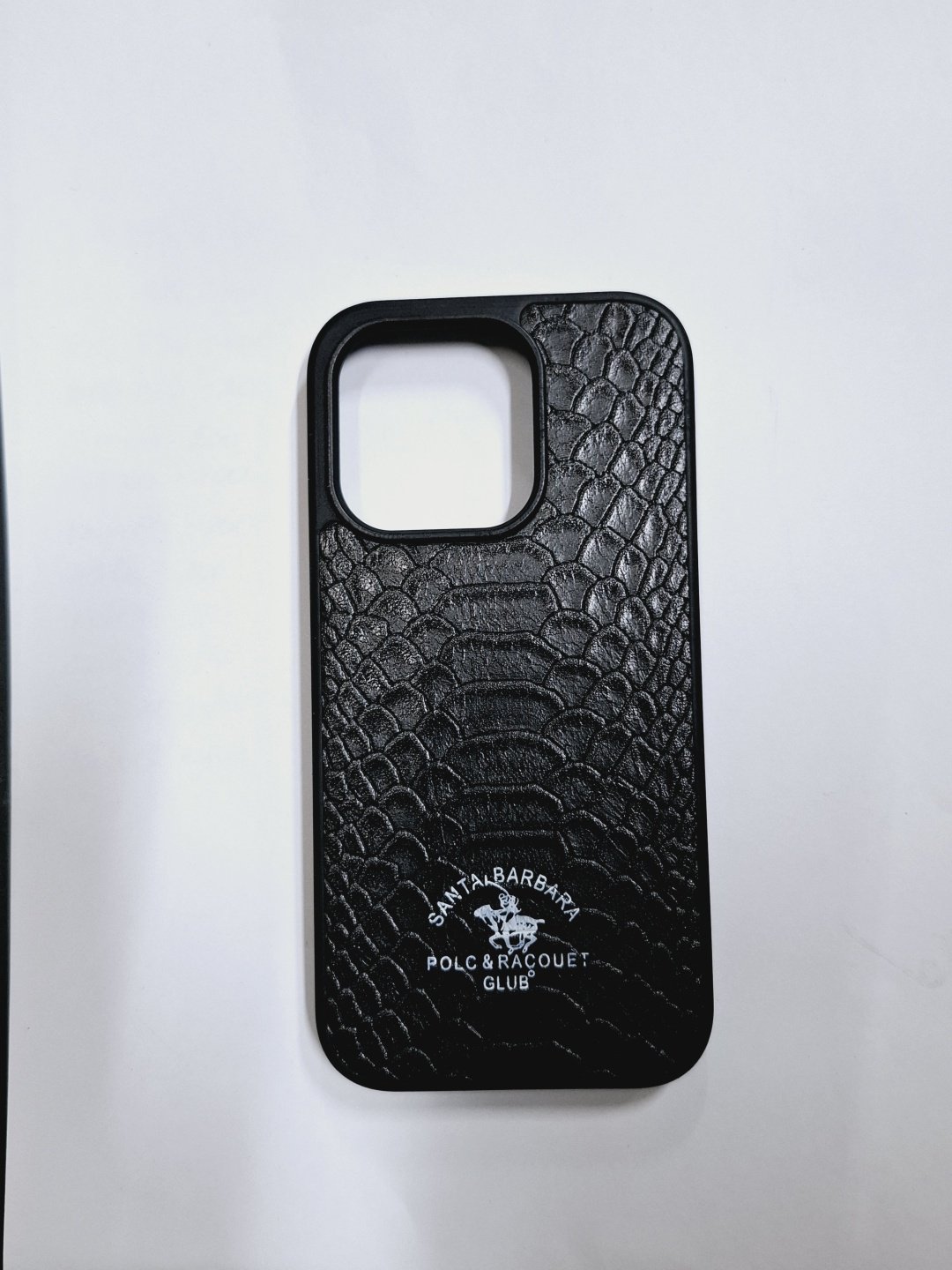 Чехол Santa Barbara Polo & Racquet Club для Apple iPhone 15 Pro черный - ForteMarket Чехол Santa Barbara Polo & Racquet Club для Apple iPhone 15 Pro черный купить,2099