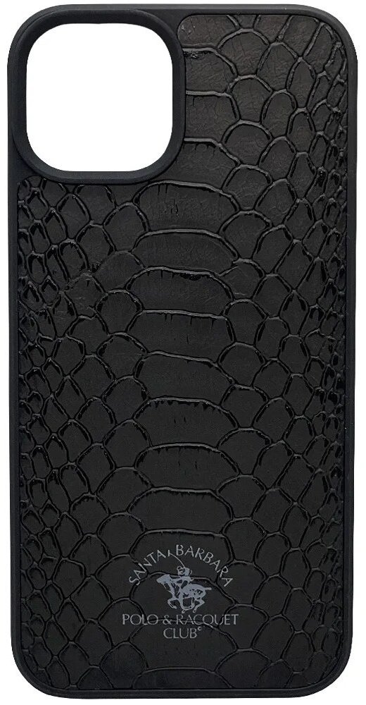 Чехол Santa Barbara Polo & Racquet Club для Apple iPhone 15 черный купить,936