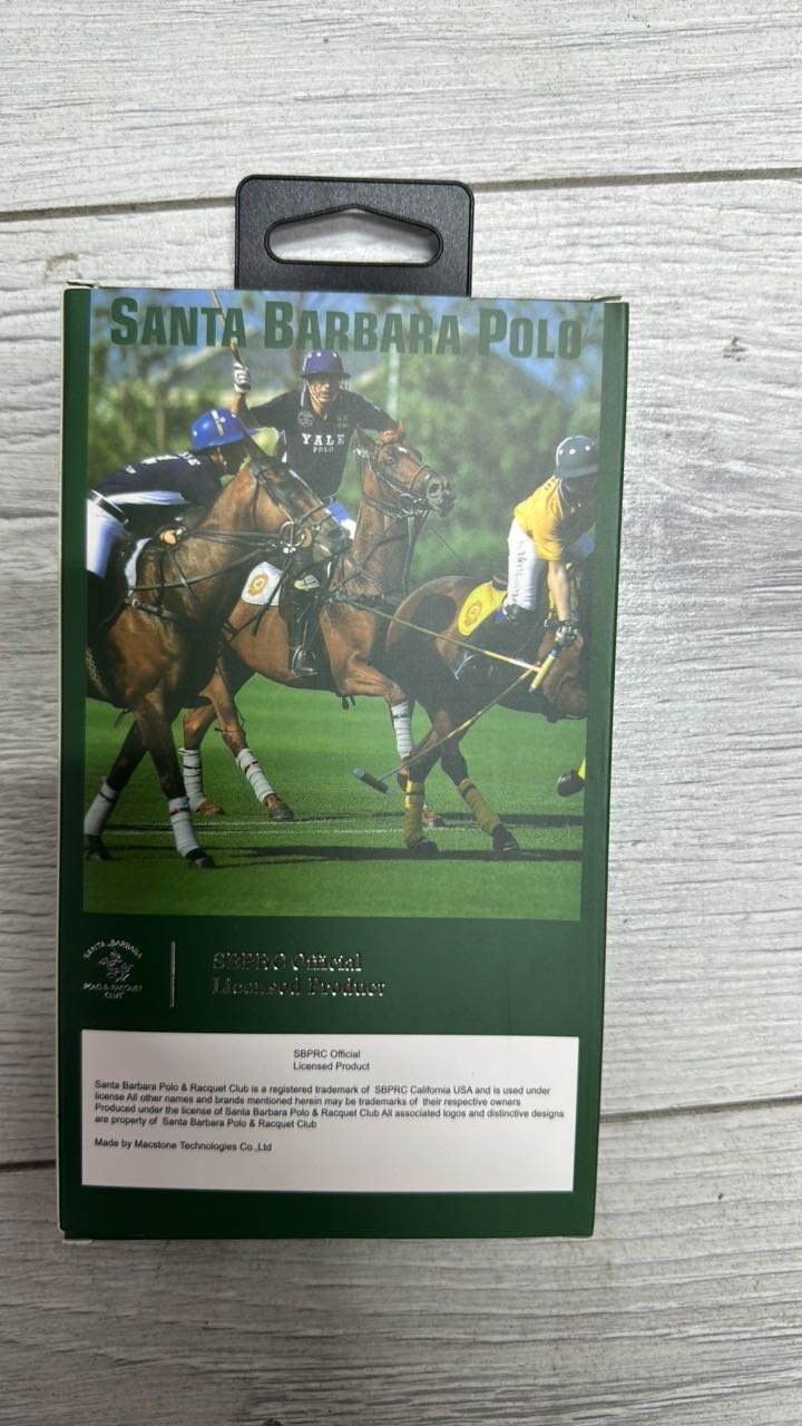 Чехол Santa Barbara Polo & Racquet Club для Apple iPhone 15 рисунок купить,679