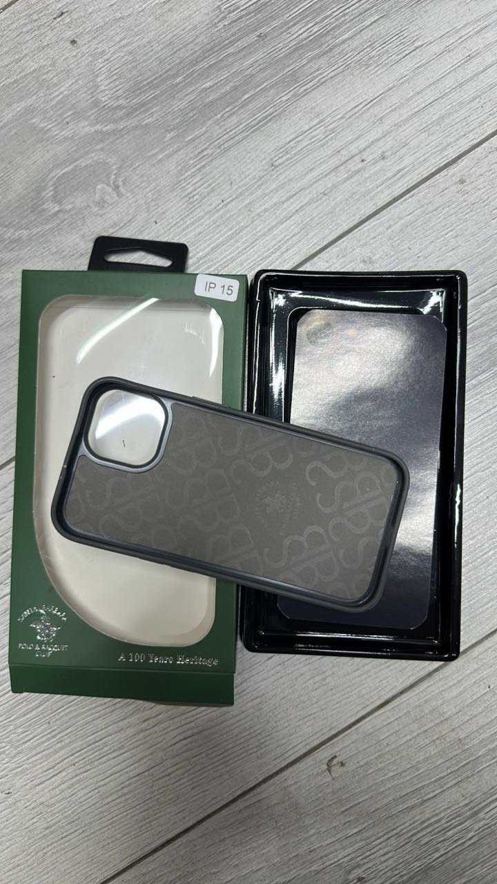 Чехол Santa Barbara Polo & Racquet Club для Apple iPhone 15 рисунок купить,679