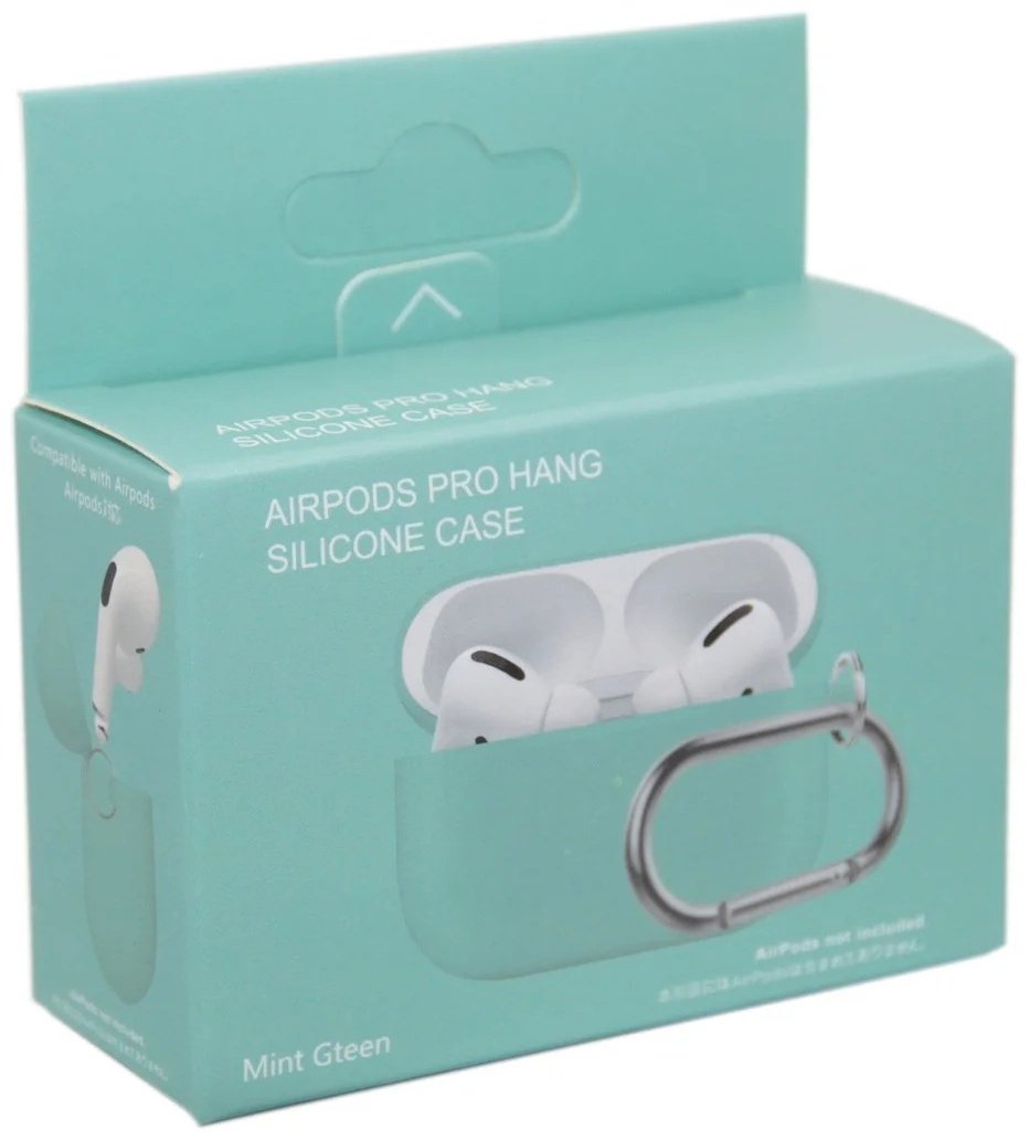 Чехол Silicone Case для Apple AirPods Pro бирюзовый
