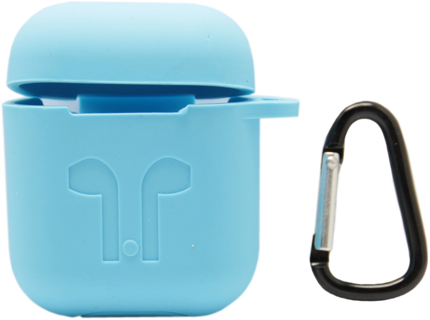 Чехол Silicone Case для Apple AirPods голубой