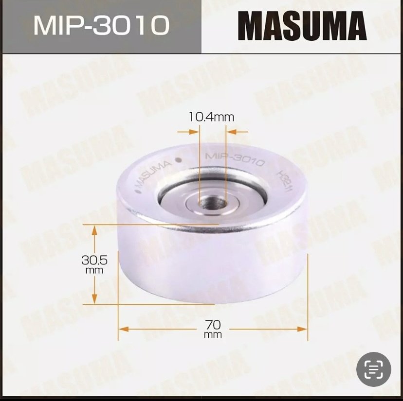 MASUMA ременной комплект MIP-3010