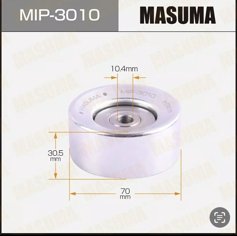MASUMA ременной комплект MIP-3010