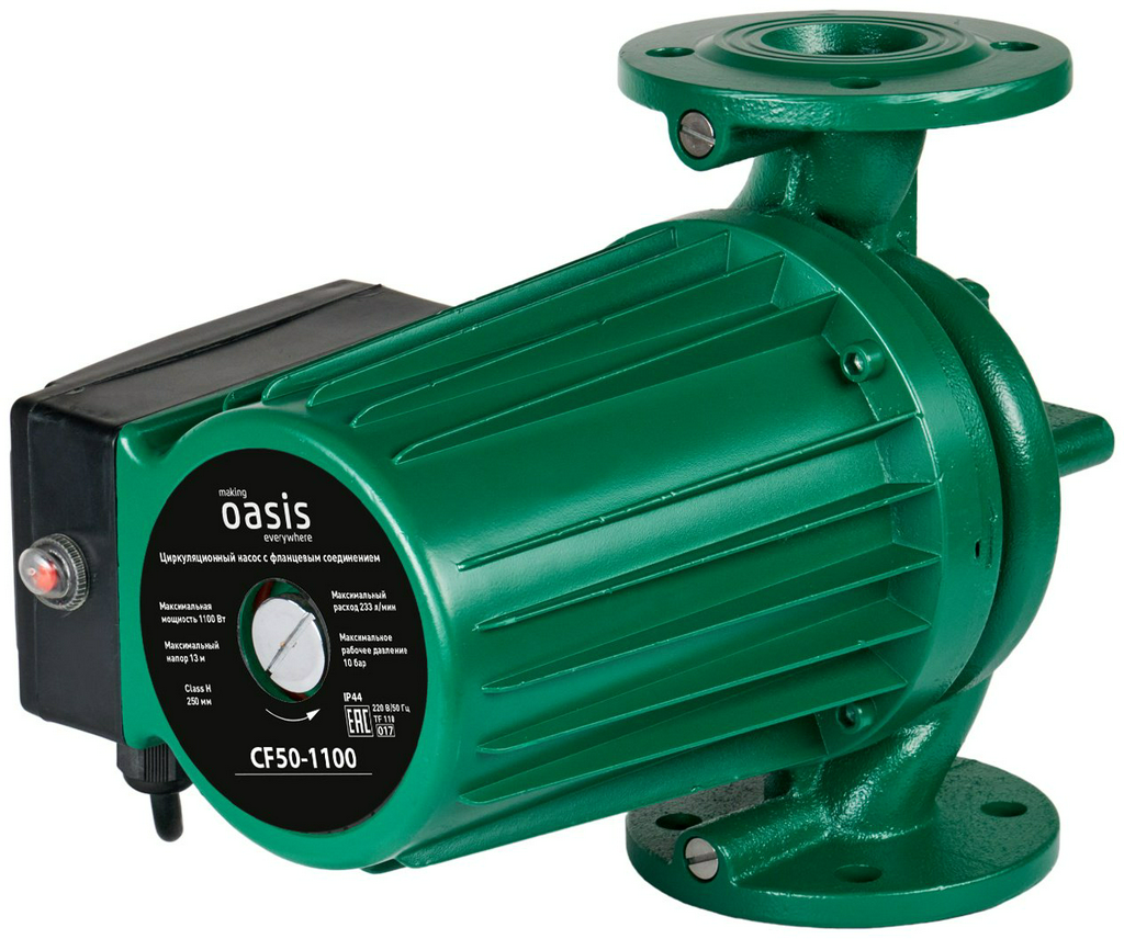 Насос поверхностный циркуляционный Oasis Насос циркуляционный CF 50-1100 "making Оasis everywhere" с фланц.соед.